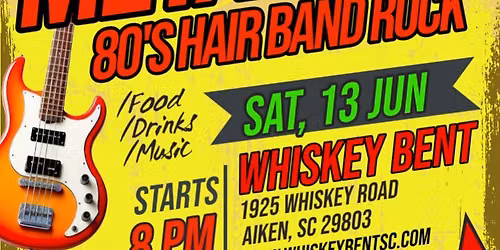 13 June\/80s Hair Bands Rock!
