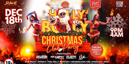 Holly Bolly Christmas club party