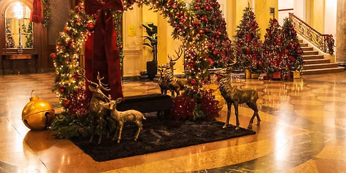 Christmas Brunch in the Crystal Ballroom at Fairmont Palliser