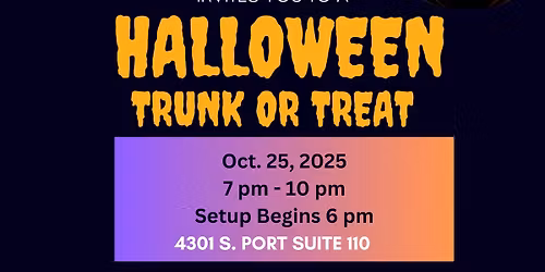 Exclusive Trunk or Treat