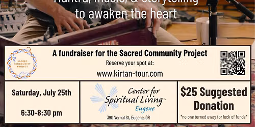 Sitaram Dass and Sacred Dharma: A Night of Devotional Chant Music