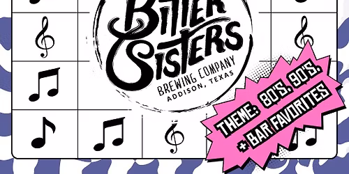 Music Bingo: 80's, 90's, & Bar Favorites