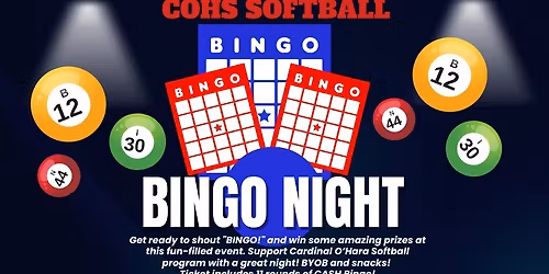 COHS Softball Bingo!