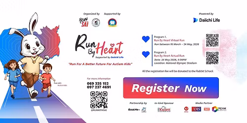 RUN BY HEART 3rd Edition, 2026 supported by Daiichi Life
