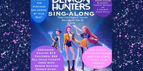 Kpop Demon Hunters Sing-Along