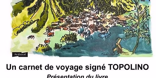 DEDICACE CARNET VOYAGE EN HAUT ARAGON