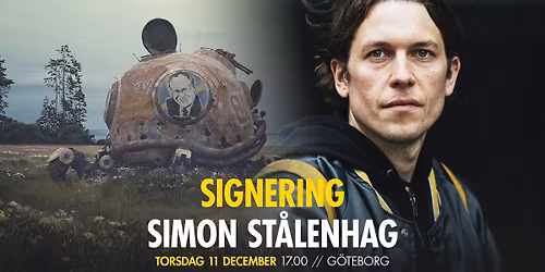 Signering med Simon St\u00e5lenhag \/\/ G\u00f6teborg