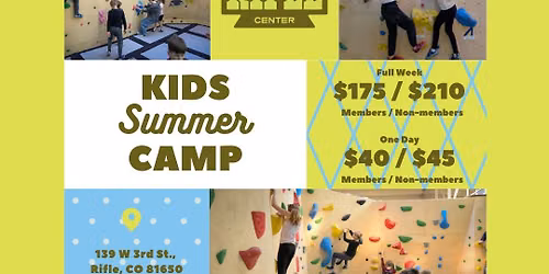 Kids Summer Camp! at Rifle Climbing Center