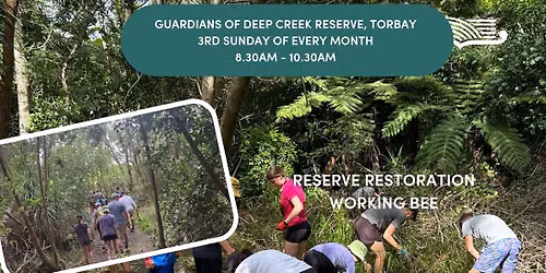 Guardians of Deep Creek Reserve - Community working bee
