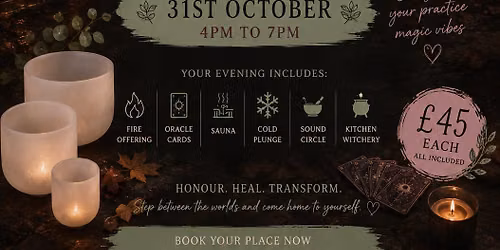 Samhain Sound And Sauna Circle
