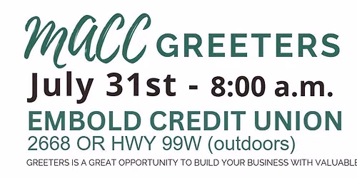 Chamber Greeters at Embold Credit Union