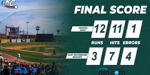 Chicago Dogs at Gary SouthShore RailCats at U.S. Steel Yard