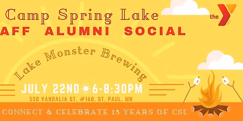 Camp Spring Lake Staff Alumni Social 