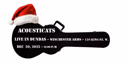 ACOUSTICATS - Holiday Party in Dundas!