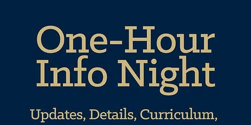 One-Hour Info Night