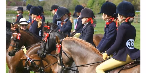 Burghley PC Novice Show & area prep pick your own dressage test.  