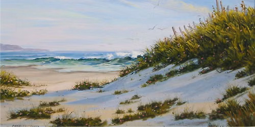 INTERMEDIATE WATERCOLOR \u201cSand Dunes 3\u201d