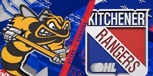 Kitchener Rangers at Sarnia Sting at Progressive Auto Sales Arena