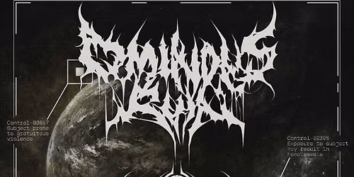 Ominous Ruin\/Oppressor God\/Horror Collective @ Rickety Cricket Brewing 