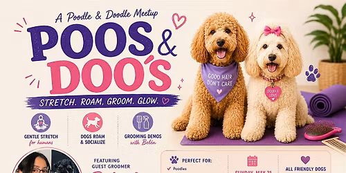 Poo's and Doo's - a Poodles & Doodles Meet-Up