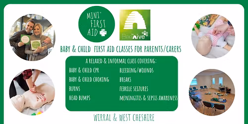 Chester (CH2) 2 hr Baby & Child First Aid for Parents\/Carers