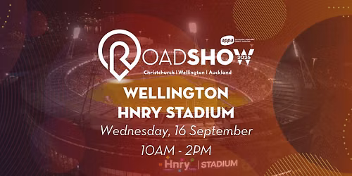 APPA Roadshow September 2026 - Wellington