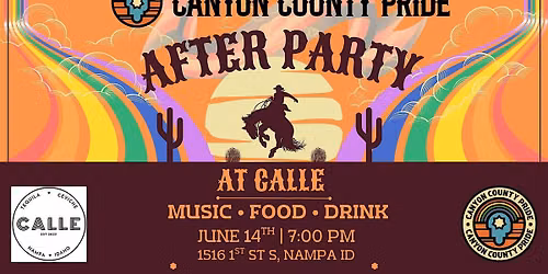 Canyon County Pride - AFTER PARTY