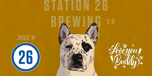 Pet Portrait Paint Night @ Station 26 Brewing Co. with Love You Buddy