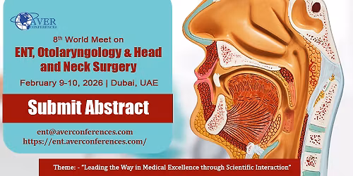 Otolaryngology Conference 2026 Dubai, UAE
