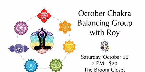 October Chakra Balancing Group with Roy
