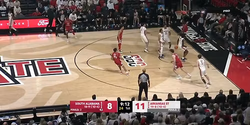 Parking Arkansas State Red Wolves at South Alabama Jaguars Mens Basketball