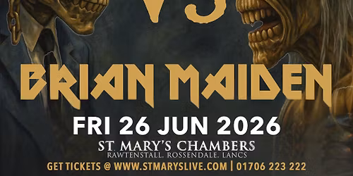 Megadeth UK plus Brian Maiden