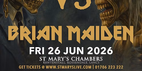 Megadeth UK plus Brian Maiden