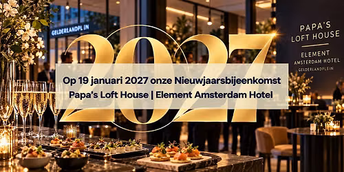 Nieuwjaarsbijeenkomst: Op naar een fantastisch 2027!
