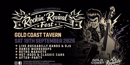 ROCKIN' REVIVAL FESTIVAL - Gold Coast Tavern