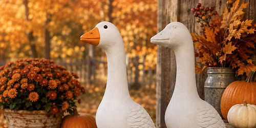 Paint Your Own Porch Goose September