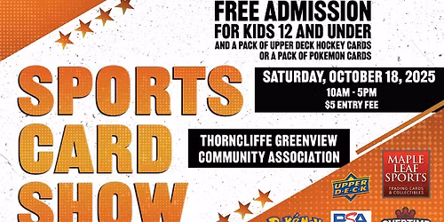 Sports Cards, Collectibles & Pokemon Collector's Show!