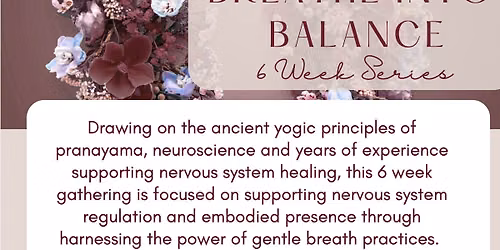 Breathe into Balance