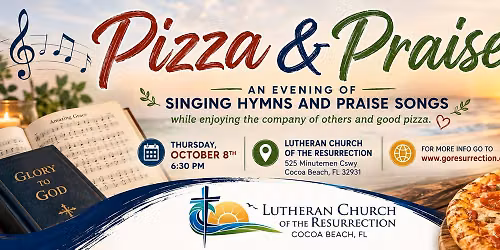 Pizza & Praise: An Evening of Singing Hymns and Praise Songs