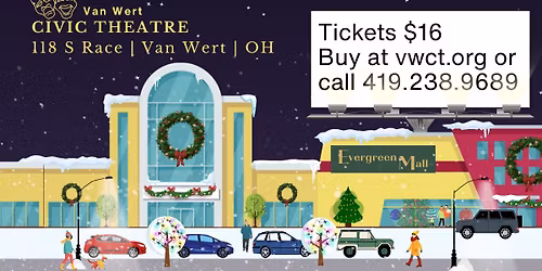 One Christmas Eve at Evergreen Mall Sponsored by Slusher's Jewelry