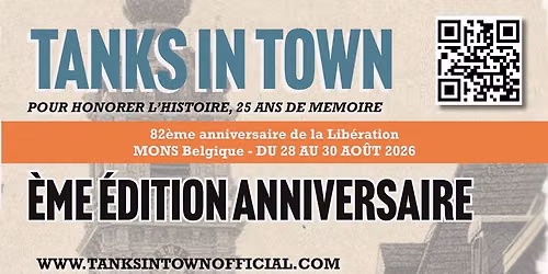 TANKS IN TOWN 2026 - Mons, Belgium - Official event 