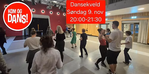 Salsa dansekveld s\u00f8ndag 9. november
