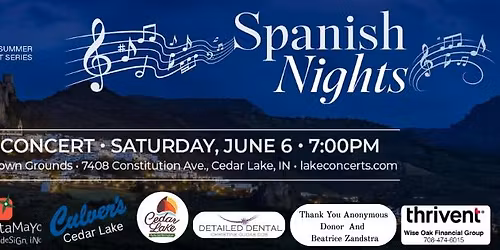 \u201cSpanish Nights\u201d Lakeside Summer Series