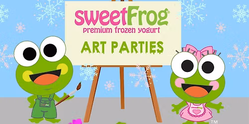 December's Paint Party at sweetFrog Germantown