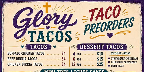 Taco Preorder Pickup\/Delivery 