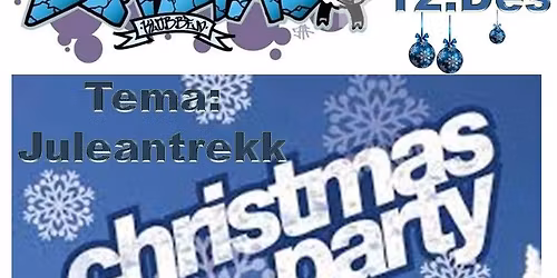 Juleklubb 12.Des. 4-7 trinn 16.30 og 7-10 trinn 19.30