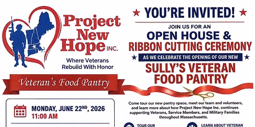 Ribbon Cutting Ceremony for Sully\u2019s Veteran Food Pantry