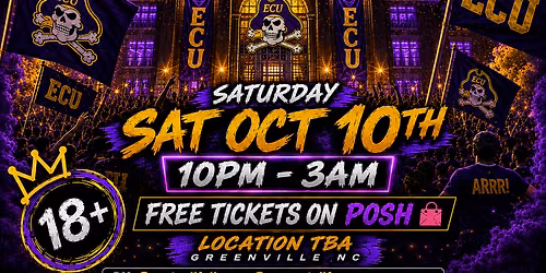 MAKE ECU GREAT AGAIN HOCO FINALE PREDAWN  \ud83d\udc9c\ud83d\udc9b