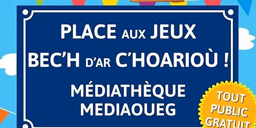 PLACE AUX JEUX \/ MEDIATHEQUE ANJELA DUVAL