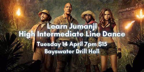 Jumanji + Shake Senora B.O.B: High Intermediate Line Dance Workshop